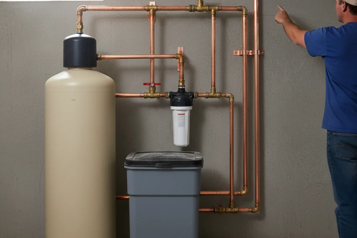 Whole-house water treatment system installed in Wellesley Hills
